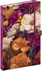Realsystem Vintage Flowers, Agenda és notesz 2027, 13x21 cm