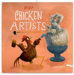 Realsystem Chicken Artists, képes lemeznaptár 2027