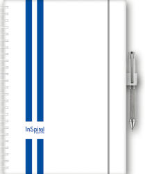 Dayliner InSpiral, A5 heti beosztású agenda, Gt Fehér-Kék