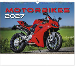TopTimer Motorbikes, képes falinaptár 2027