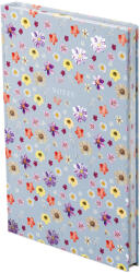 TopTimer 404 Notes found, A5 jegyzetfüzet élfestéssel, Flowers Blue
