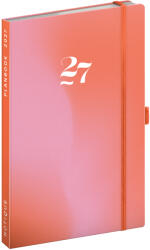 Realsystem Coral, Agenda és notesz 2027, 13x21 cm
