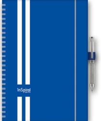 Dayliner InSpiral, A5 heti beosztású agenda, Gt Kék-Fehér