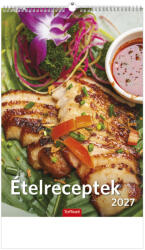 TopTimer Ételreceptek, képes falinaptár 2027