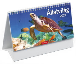 TopTimer Állatvilág, képes álló papírtáblás asztali naptár T058