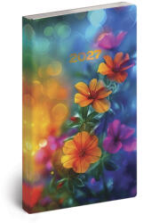 Realsystem Flexi, álló zsebnaptár, Floral