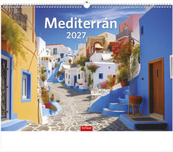 TopTimer Mediterrán, képes falinaptár 2027