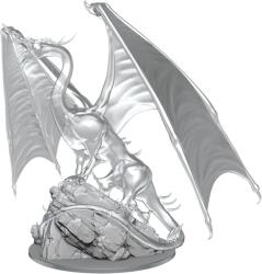 WizKids Dungeons & Dragons Nolzurs Marvelous Miniatures: Young Emerald Dragon (634482904916) Figurina