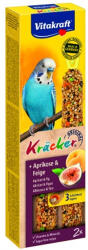 Vitakraft Dupla rúd sárgabarackkal és fügével hullámospapagájoknak 2 db - dogshop
