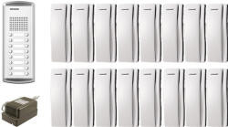 Commax DR-16AM + 16 pcs DP-SS + RF-1A