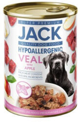 Jack hipoallergén pástétom borjúhús almával 12x400g