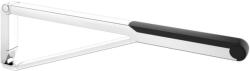 KEUCO Axess - Mâner 70 cm, pliabil, crom/negru 35003010737 (35003010737)