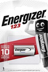 Energizer Speciális elem, CR123 fotóelem, 1 db, lítium, ENERGIZER (EFCR123A/NZSLP004) (EFCR123A/NZSLP004)