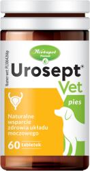 Herbapol Urosept VET pentru câini - Susținere naturală a sănătății sistemului urinar al câinelui tău, 60 comprimate