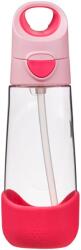 b.box Bottle with Straw biberon cu pai Flamingo Fizz 1 buc