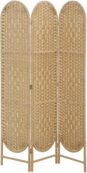 HomCom Paravan de Interior Pliabil cu 3 Panouri, 120x170 cm, Stil Boem, din Hârtie și Lemn de Pin, Culoare Lemn | Aosom Romania (83C-185V00ND)