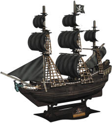 CubicFun 3D Пъзел Cubic Fun от 155 части - Кораб The Queen Anne's Revenge (T4005h)
