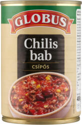 GLOBUS csípős chilis bab 400 g
