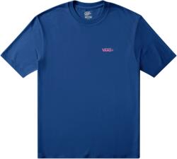 Vans New Left Chest SS Tee férfi póló M / kék