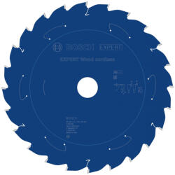 Bosch EXPERT Wood körfűrészlap akkus gérvágó fűrészekhez 250x2, 1/1, 6 30 mm, T24 , fához (2608902171)