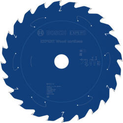 Bosch EXPERT Wood körfűrészlap akkus asztali körfűrészekhez 254x2, 1/1, 6 30 mm, T24 , fához (2608902175)