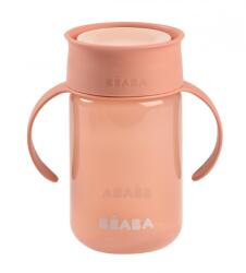 BÉABA 360° Tanulópohár, rózsaszín, 340 ml