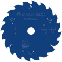 Bosch EXPERT Wood körfűrészlap akkumulátoros körfűrészekhez 165x1, 8/1, 3 20 mm; T20 fog, fához (2608902216) - megatool