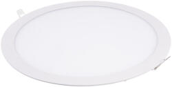 T-LED LED Panel fehér, kerek, süllyesztett, 24V, 24W, 2080lm, CCT, IP20