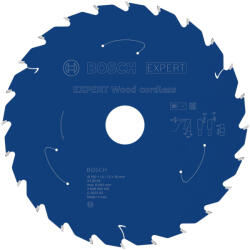 Bosch EXPERT Wood körfűrészlap akkus körfűrészekhez 190x1, 5/1, 0 30/20 mm, T24 , fához (2608902156)