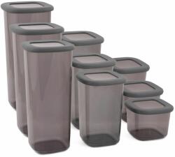 Hermia Storage Box Set (9 Pieces) Anthracite BNMPOLYAS9-51217SRG