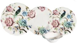 Hermia Dinner Set (24 Pieces) Multicolor Mirella Fulya 24 Ytkm