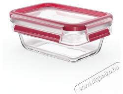 Tefal N1040510 Négyszögletű üveg tárolóedény 0, 45 L