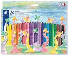 STAEDTLER Noris 221 Zsírkréta kitekerhető 24 szín TS221NWP24 (TS221NWP24)