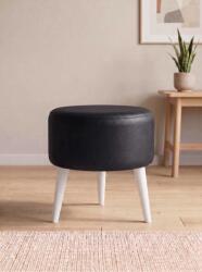  Atelier Del Sofa Pouffe Black Az-Ovl-01-Byz - Black