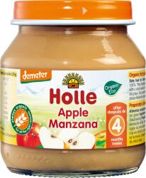 Holle Био пюре Ябълка 4м+, 125 g (3030316)