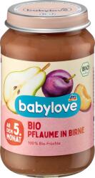 babylove Био плодово пюре слива и круша, 5+м, 190 g (1300000)