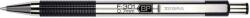 ZEBRA Pix cu mecanism Zebra, F301, 0.7 mm, corp negru, scriere albastra (ZB301000)