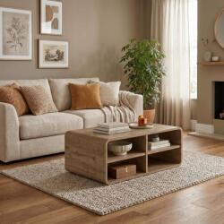 Hanah Home Dohányzóasztal Natúr Rovel