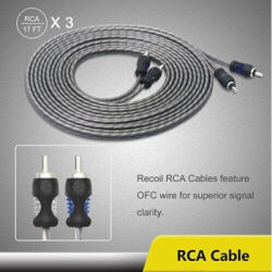 Recoil Cabluri audio RCI217 cablu RCA Recoil de 5.5m, 2 canale (rci217) - cel