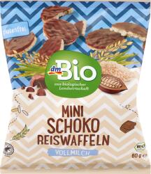 dmBio Oризови вафли с шоколад Mini, 60 g (1316317)