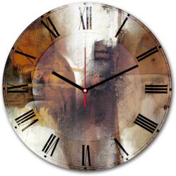 Wallity Decorative MDF Clock Multicolor 3030MS-069