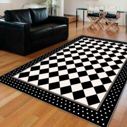 Conceptum Hypnose Carpet (80 x 120) Fekete Fehér Exfab248