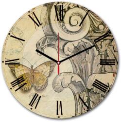 Wallity Decorative MDF Clock Multicolor 3030MS-061