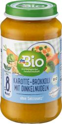dmBio Пюре моркови-броколи с нудли от спелта, 8+м, 220 g (1445651)