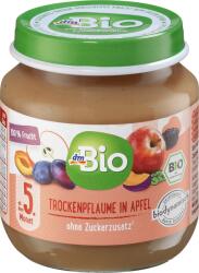 dmBio Био пюре от ябълки и сушени сливи, 125 g (1488039)