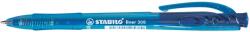 STABILO Pix cu mecanism, Stabilo, Liner 308, 0.38 mm, albastru, 10 bucati/cutie (SW3083)