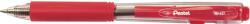 Pentel Pix cu mecanism, Pentel, BK-437, 0.7 mm, plastic, rosu (PE103221) - forit