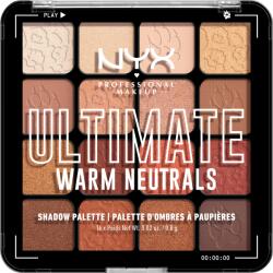 NYX Cosmetics Палитра сенки за очи Ultimate 05W Warm Neutrals, 12, 8 ml (1704151)