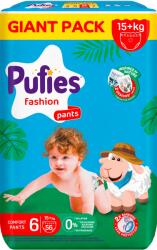 pufies Гащички Fashion, размер 6, 15+кг, 56 бр (3063701)