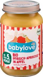 babylove Био плодово пюре с праскова, кайсия и ябълка, от 5-ия месец, 190 g (3115804)